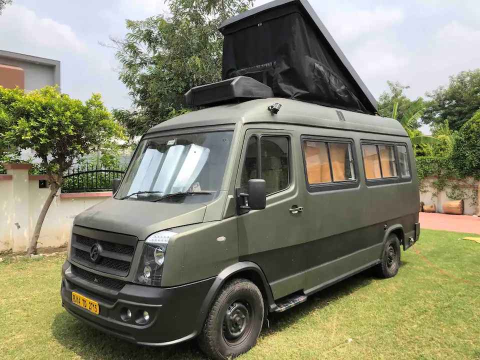 Caravan on rent in jaipur travelhomes