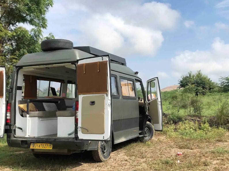 Rent Camper Van in India, Caravan in India