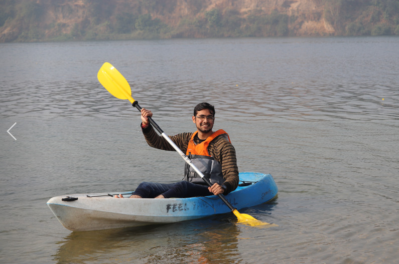 Kayaking water sport near ahmedabad travelhomes