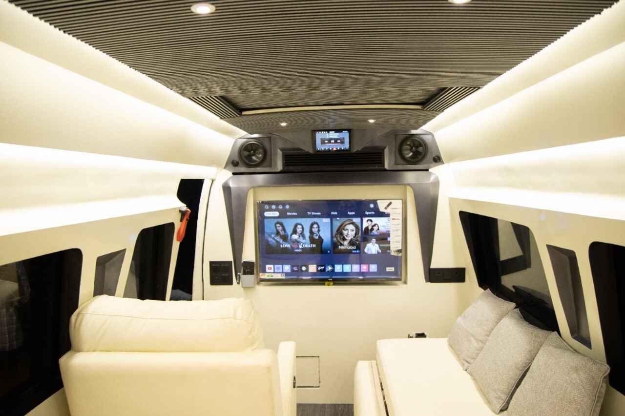 Caravan interior