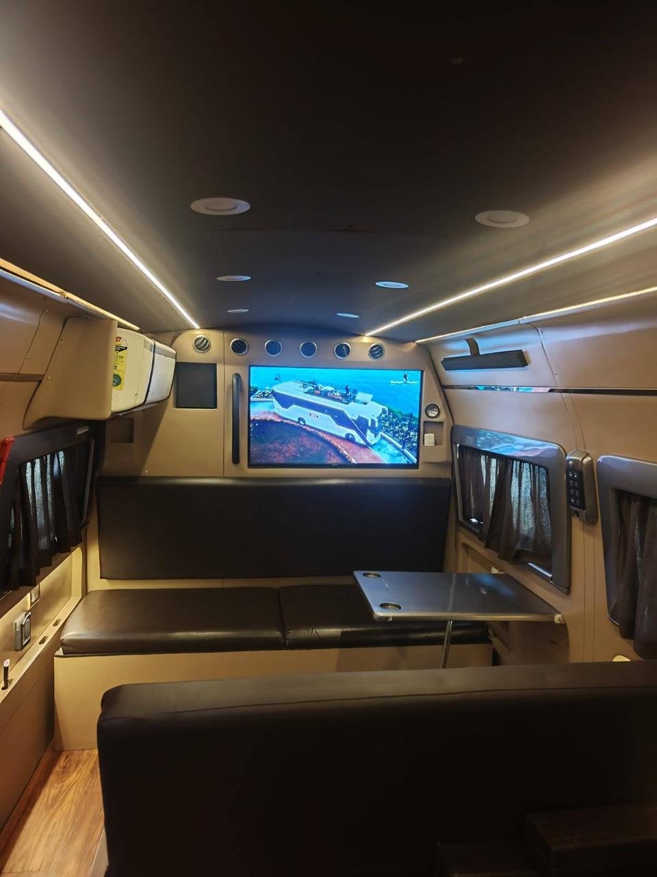 Premium Caravan interior seating