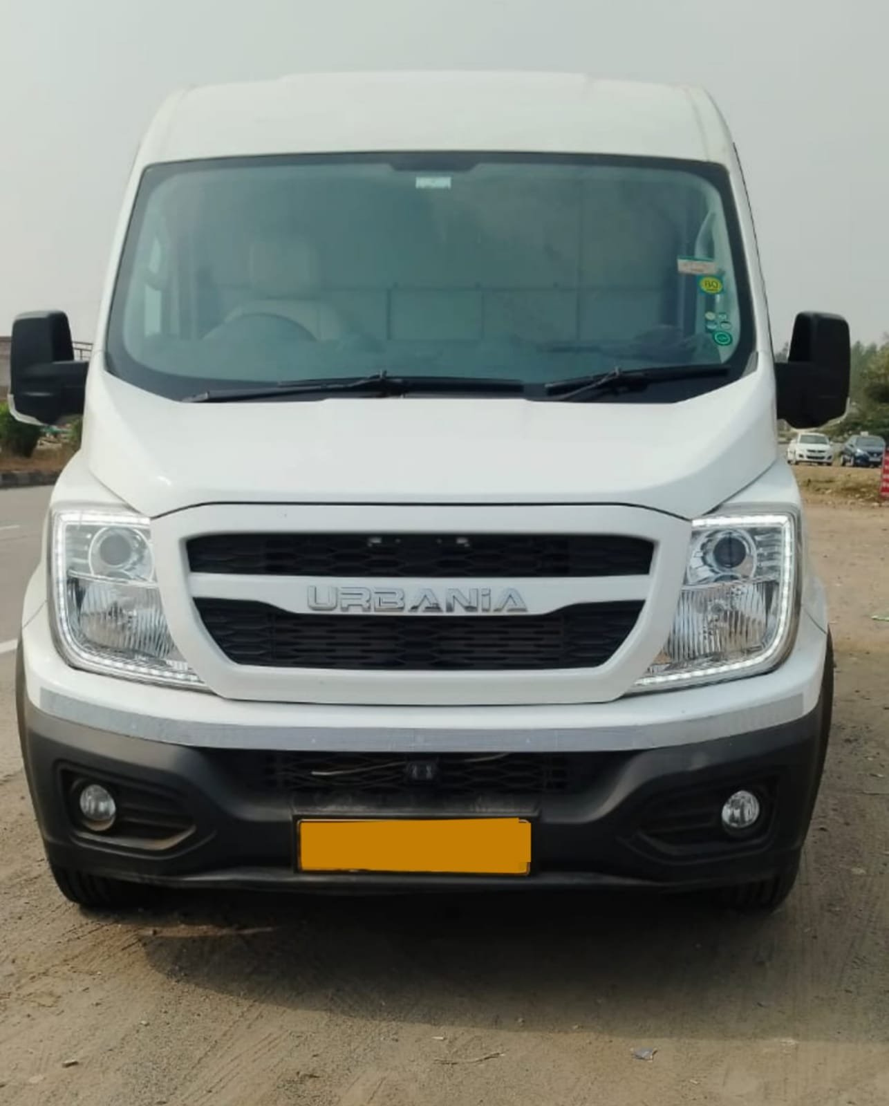 Caravan Front Exterior - Luxury Van