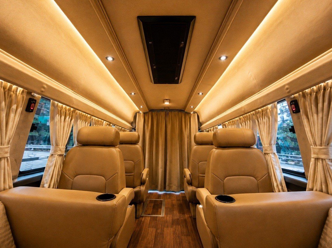 Back seat and driver cabin seperation