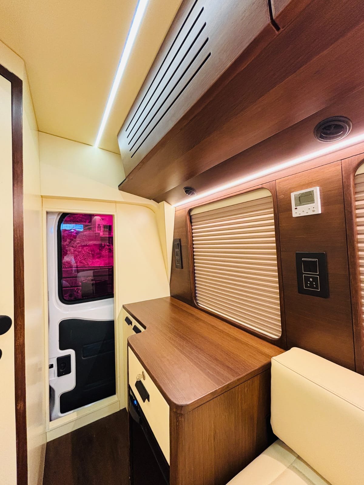 Caravan kitchen platform