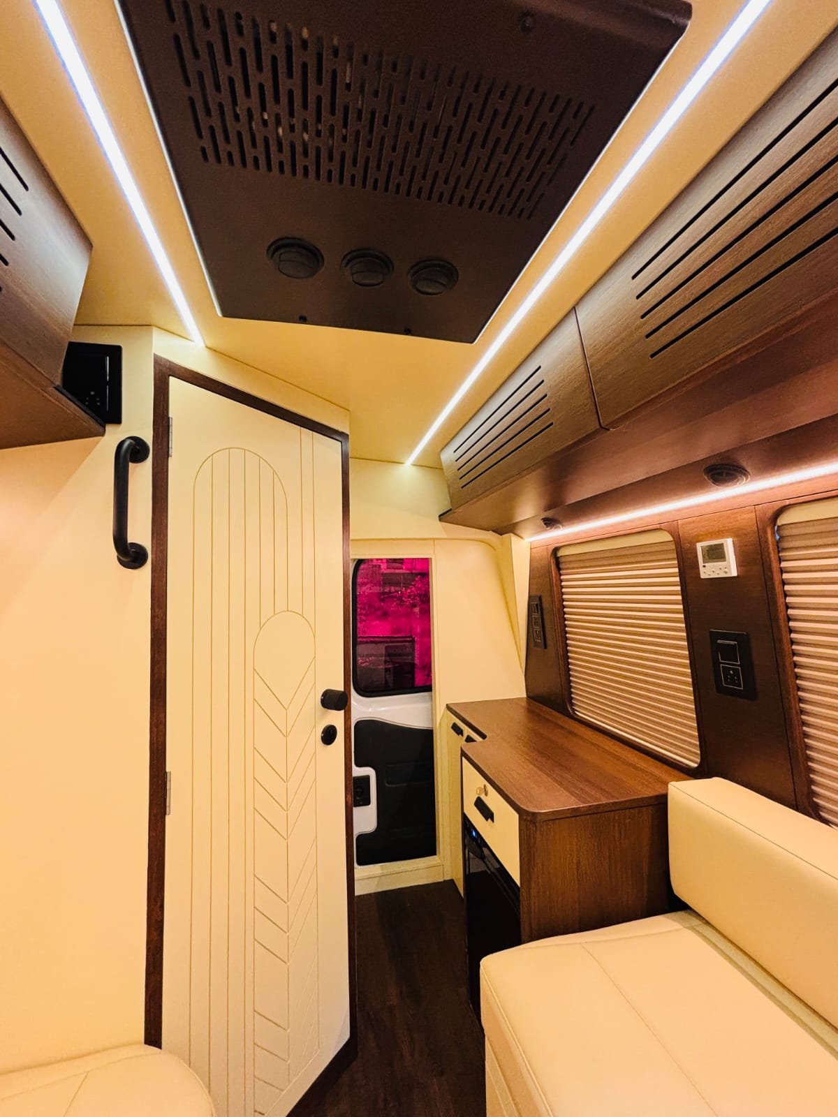 Caravan living room
