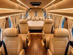 Caravan interior