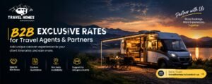 Travelhomes B2B Caravan Rates Banner